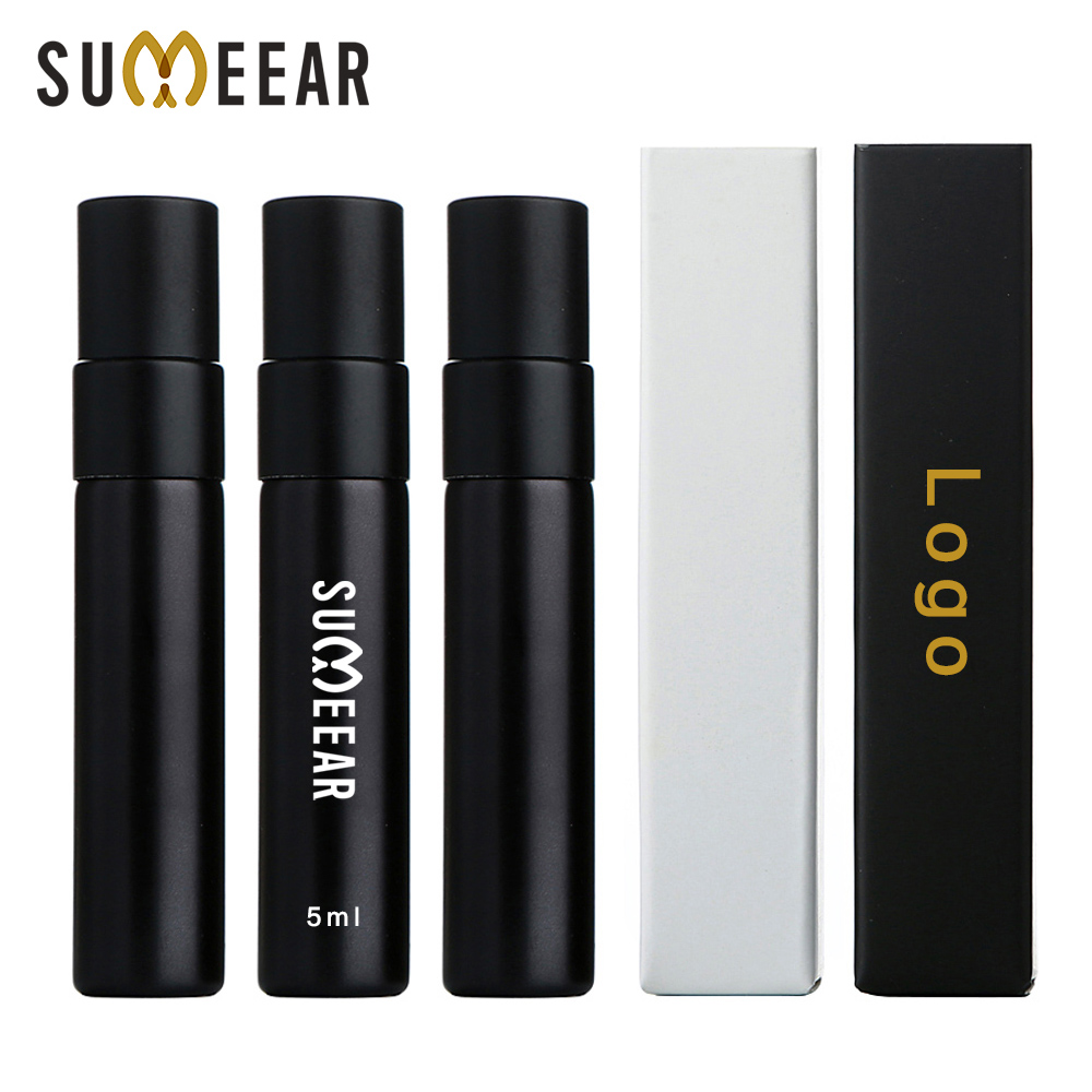Perfume Fragrance Difference - 50/100 قطعة زجاجة عطر سوداء غير