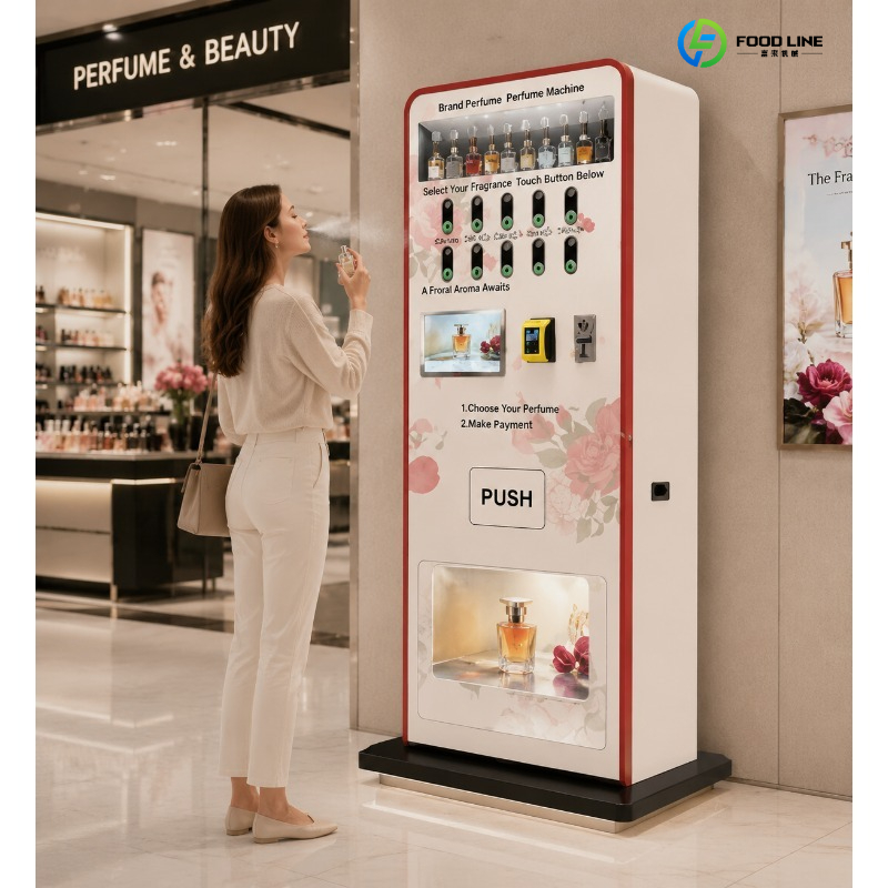 Perfume Fragrance Sale - آلة بيع العطور الذكية مع شاشة