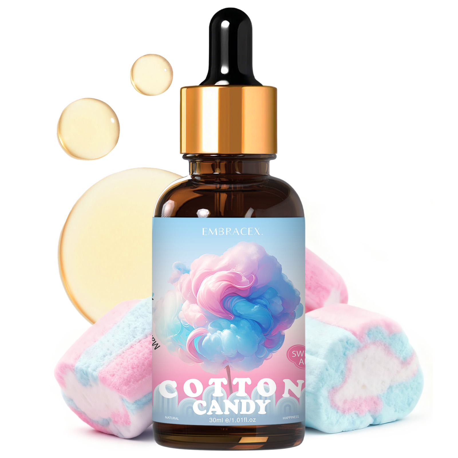 Perfume Fragrance Oils For Candles - زيت عطري بنكهة حلوى القطن 30