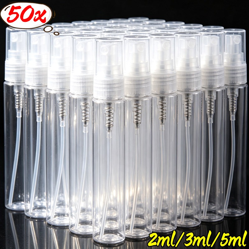 Perfume Fragrance Difference - 50/10 قطعة زجاجة رذاذ عطر صغيرة