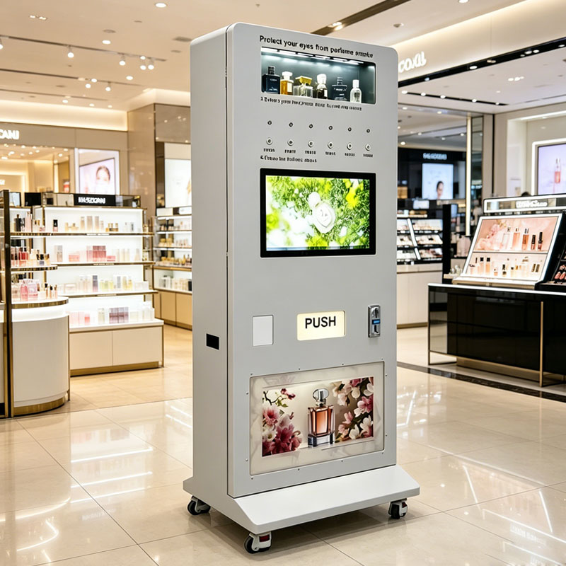 Perfume Fragrance Sale - آلة بيع العطور بالرش بدون نقود،