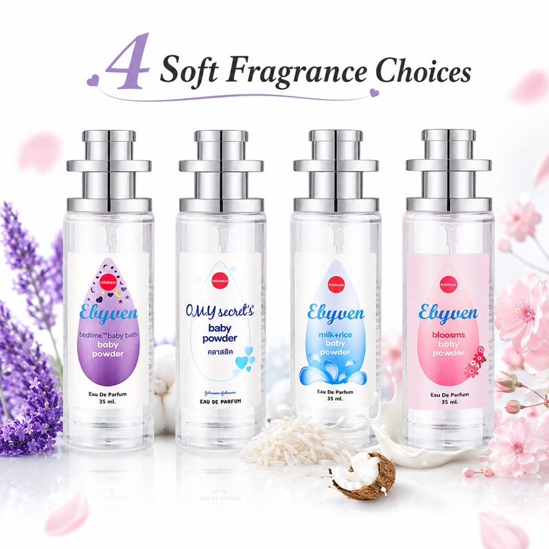 Perfume Fragrance Powder - عبوتان من بودرة الأطفال المعطرة للنساء،