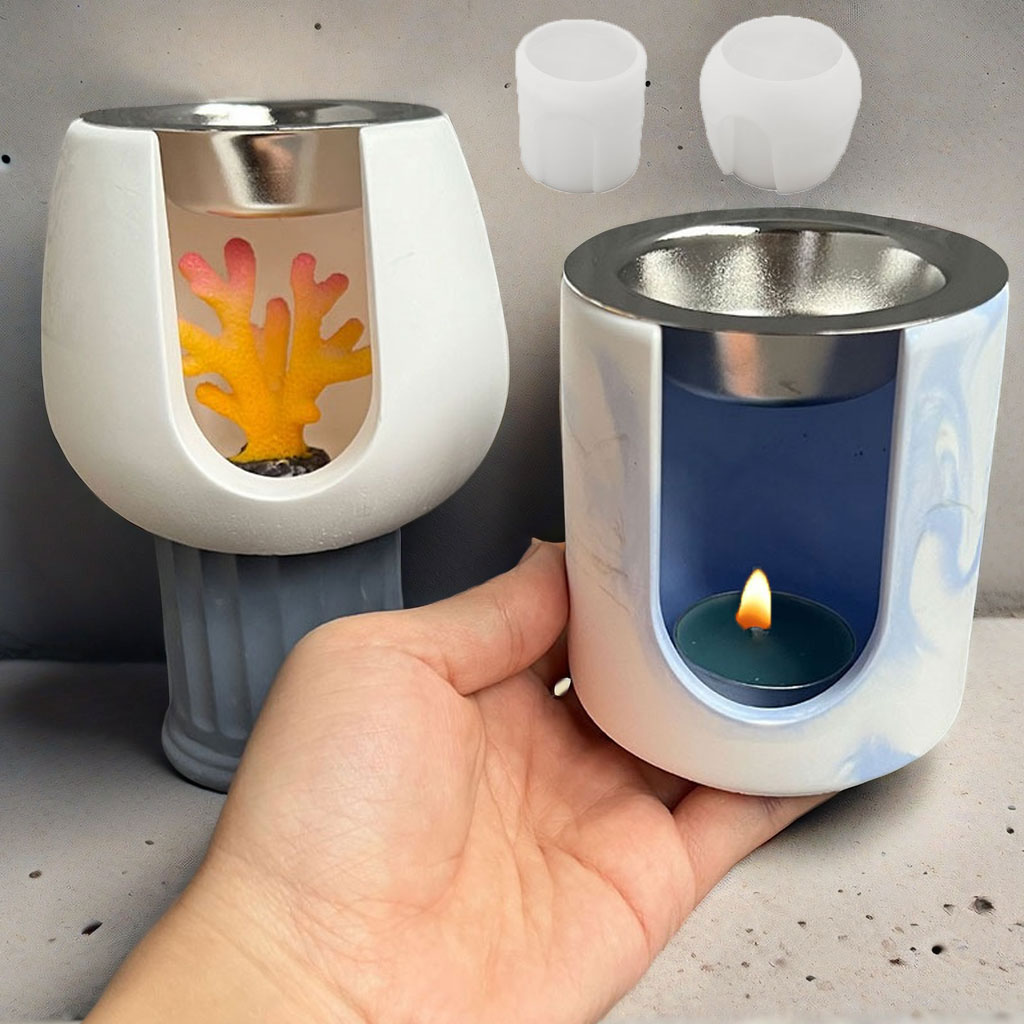 Perfume Fragrance Oils For Candles - التدفئة رائحة شمعة حامل قالب من