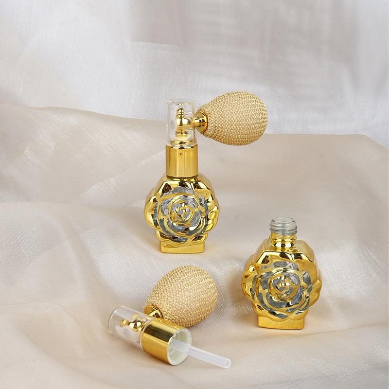 【HBA】1 قطعة بخاخ عطر زجاجي ورد - مراجعة Perfume Fragrance Powder وسعره