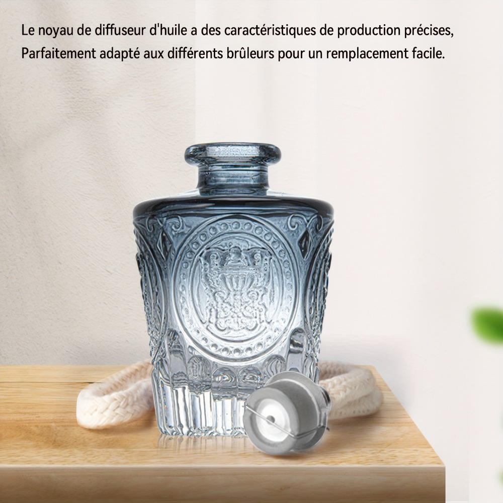 دائم استبدال مصباح زيتي الفتيل - مراجعة Perfume Fragrance Oils For Candles وسعره