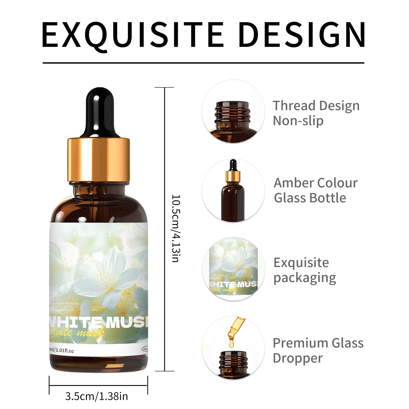 زيت المسك الأبيض العطري 30 مل، - مراجعة Perfume Fragrance Oils For Candles وسعره