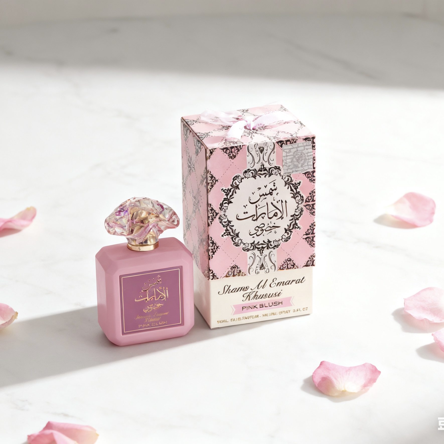 أرد الزعفران بينك بلاش شمس الإ - مراجعة Perfume Fragrance Powder وسعره