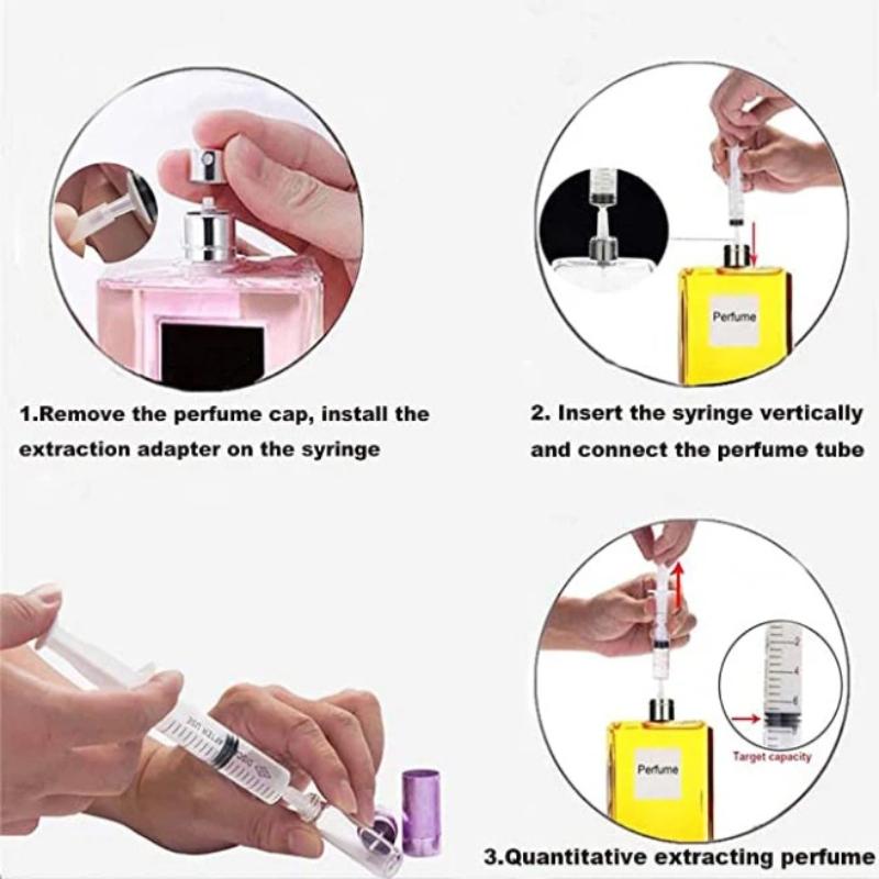 أداة حقن لنقل السوائل العطرية  - مراجعة Perfume Travel Set وسعره